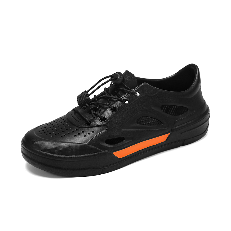 OUBT Плавающие уличные треккинговые клоги для рек мужские черные, цвет Black — фото 3