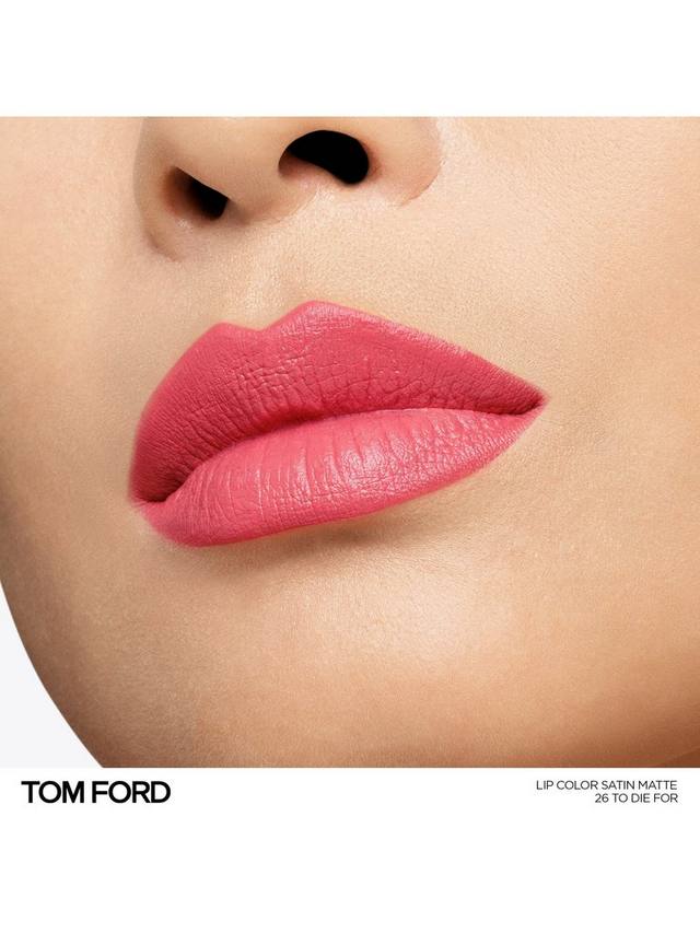 Сатиново-матовый оттенок для губ TOM FORD, 26 To Die For — фото 4