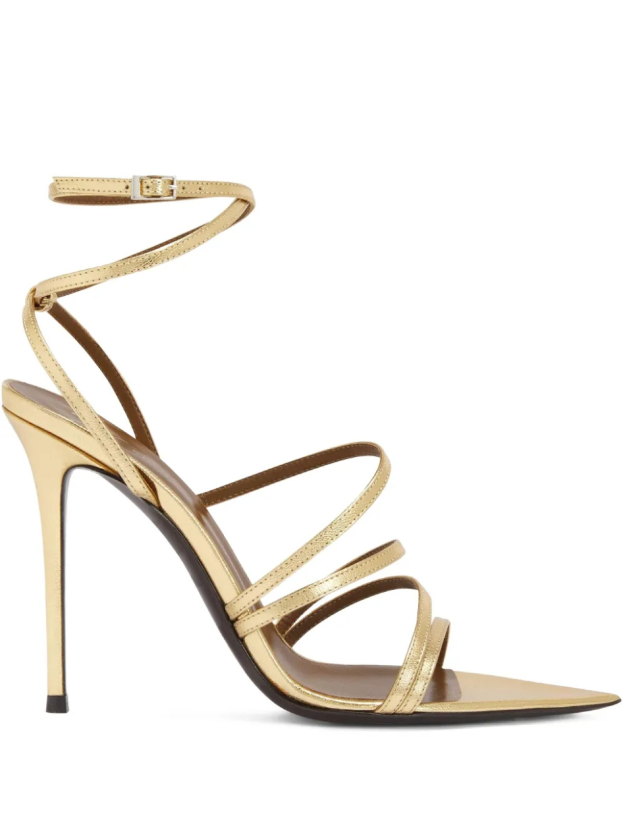 Сандалии Intriigo Claire 105 мм Giuseppe Zanotti, золотой