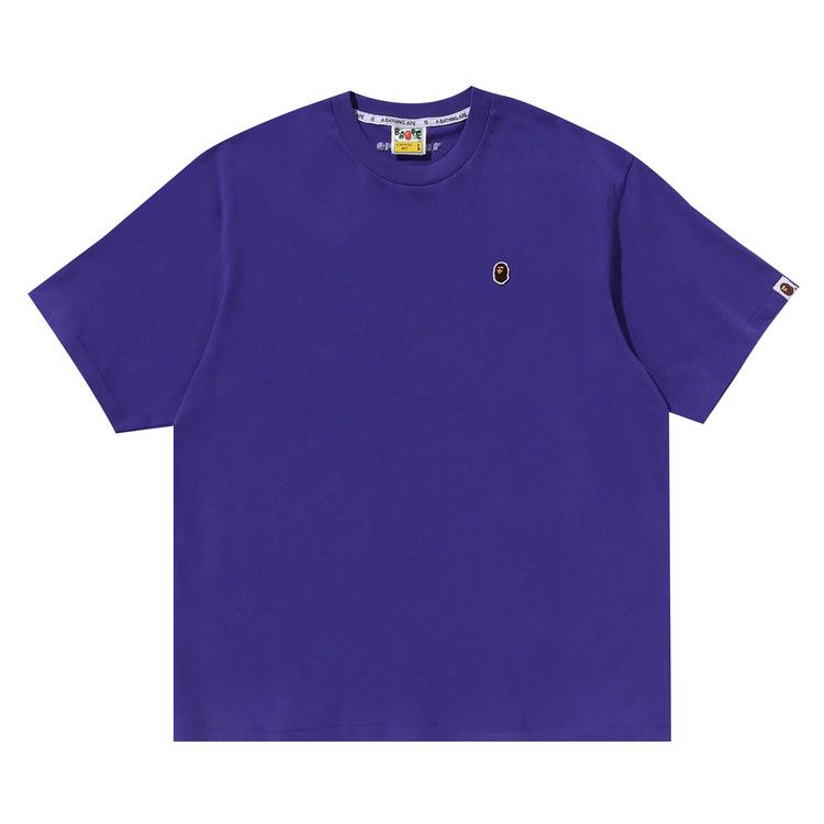 

Футболка BAPE One Point Relaxed Fit Tee 'Purple'