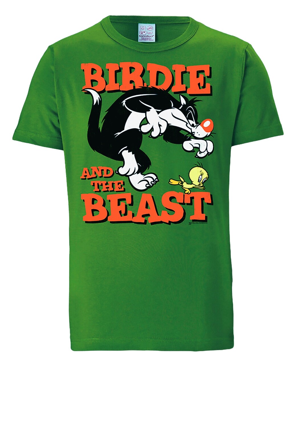 

Футболка Logoshirt Looney Tunes – Sylvester & Tweety, светло-зеленый
