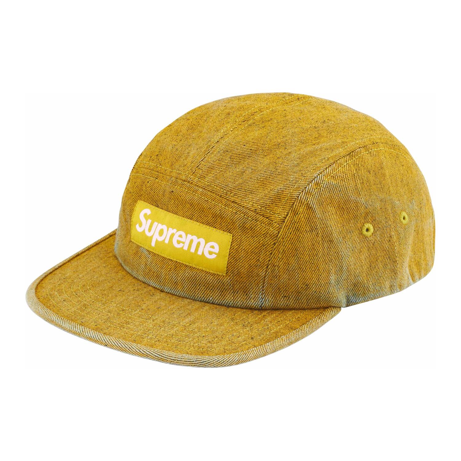

Supreme Кепка из покрытого денима Camp Cap, Yellow