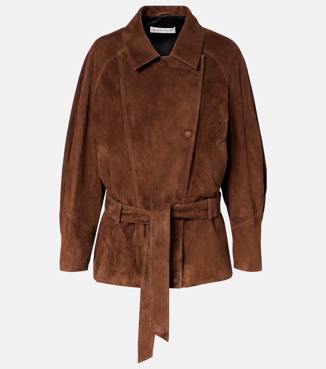 

Куртка замшевая Buffy Nour Hammour, Brunette Suede