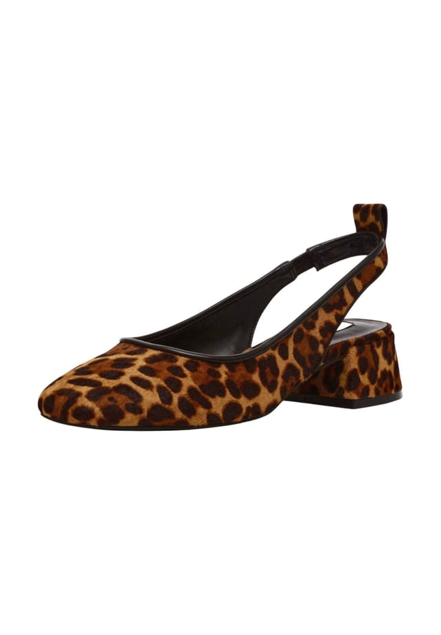 Кожаные туфли-лодочки Steve Madden, цвет leopard