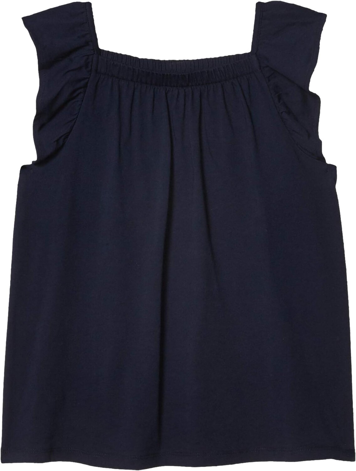 

Топ #4kids Essential Ruffle Cap Sleeve Tank Top, темно-синий