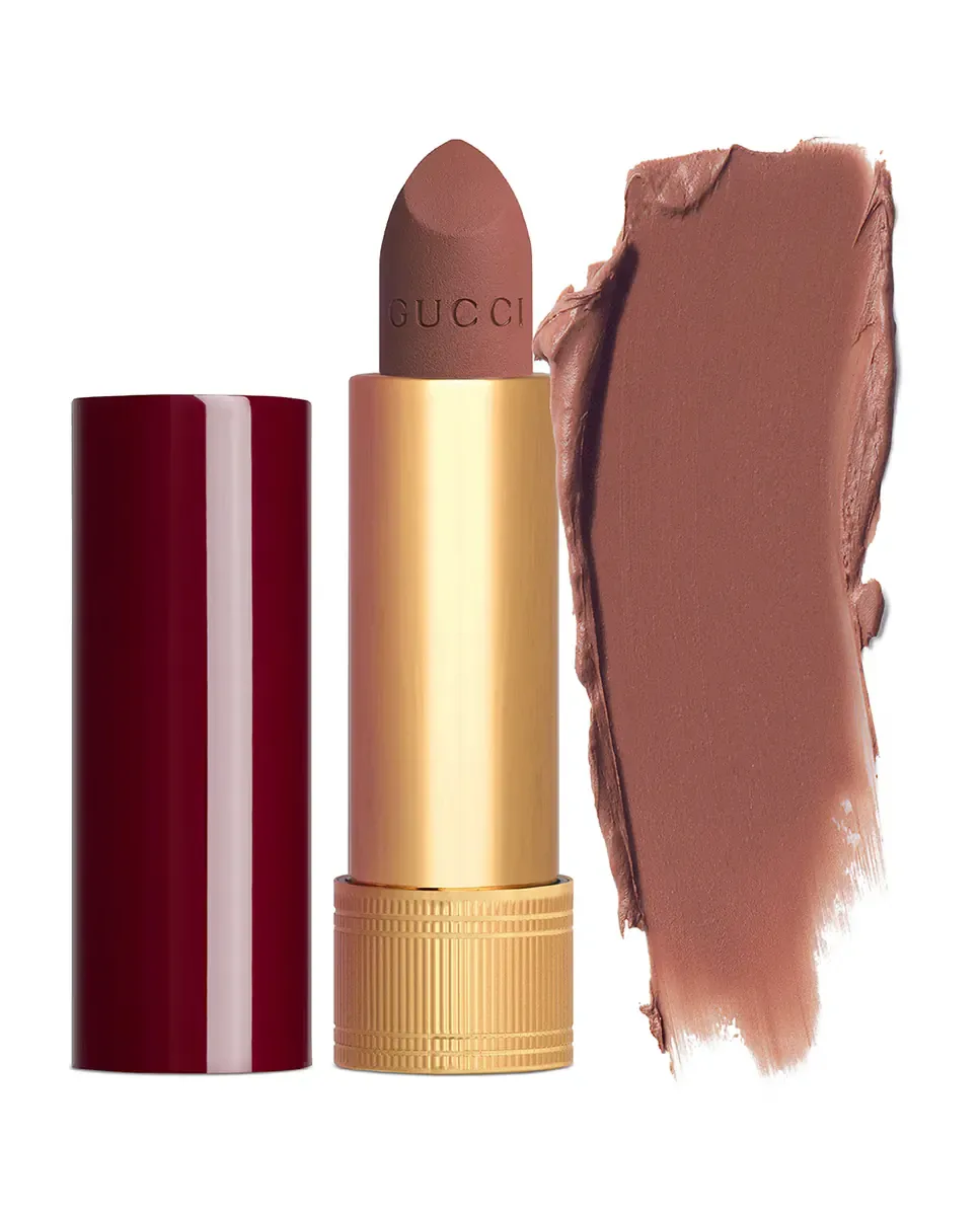 Помада Rouge à Lèvres Mat 3,5 г Gucci, 128 - Amanda Dusk — фото 3