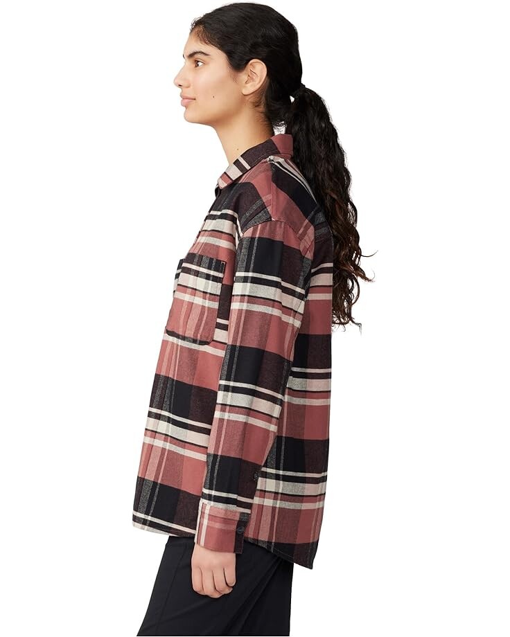 

Рубашка Mountain Hardwear Flannel Long Sleeve Shirt, цвет Clay Earth