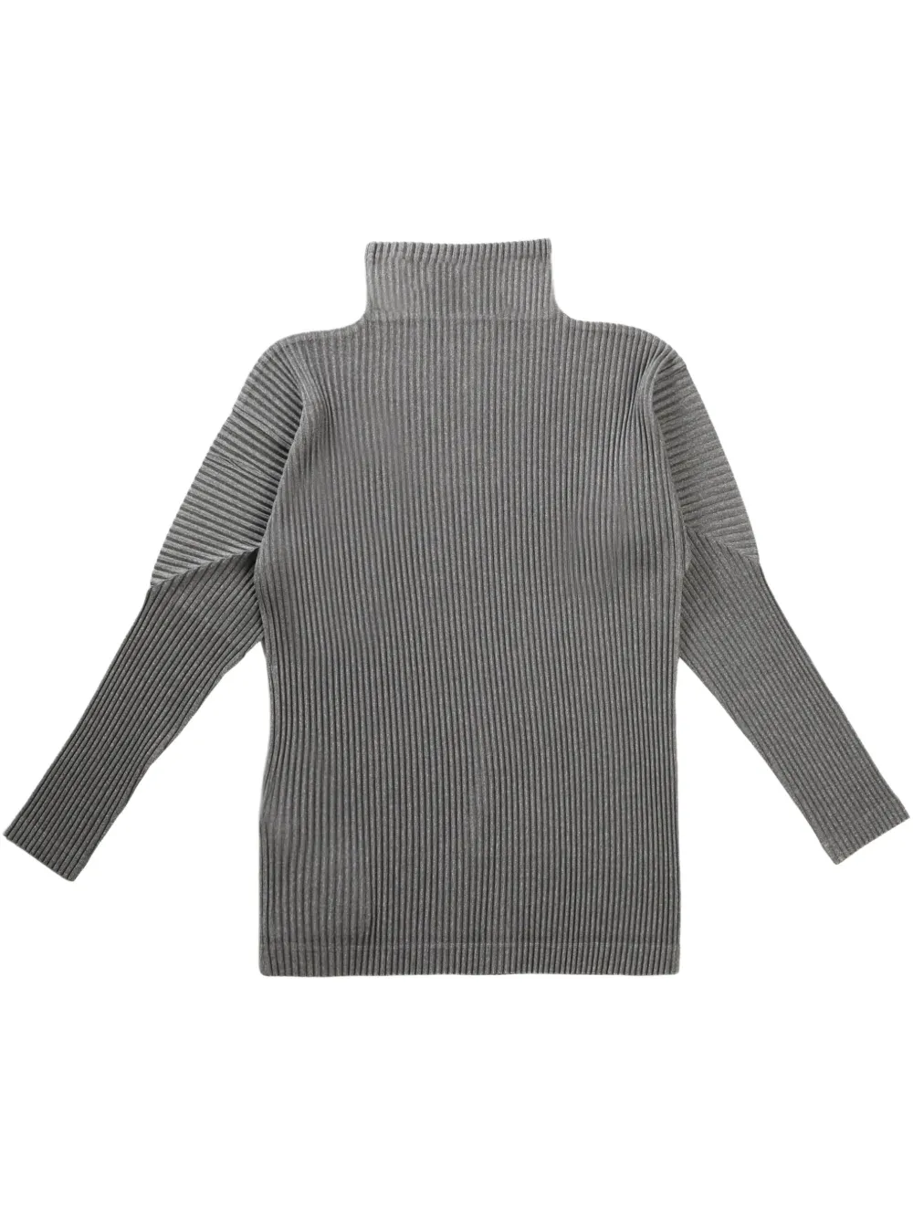 

Свитер с высоким воротом Homme Plissé Issey Miyake, серый
