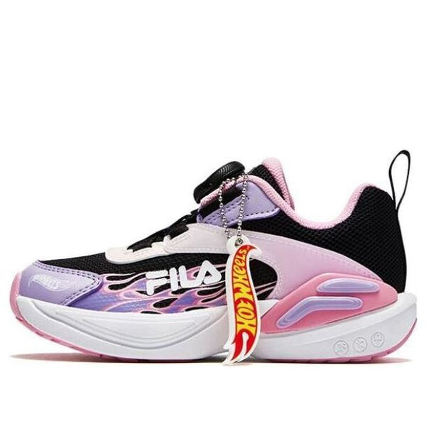 

Кроссовки casual athletic sneakers 'pink black white' Fila, розовый