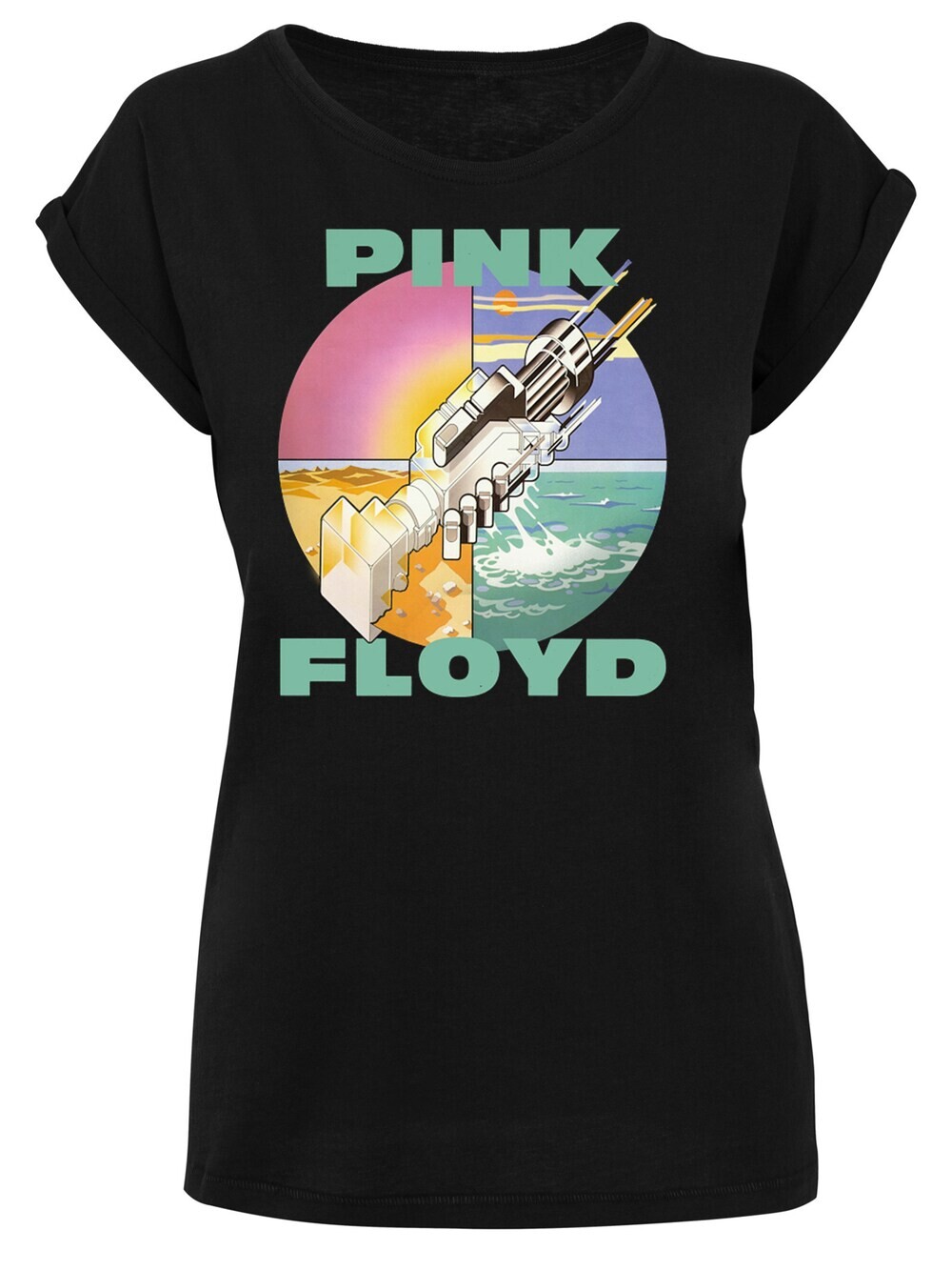 

Рубашка F4Nt4Stic Pink Floyd Wish You Were Here, черный