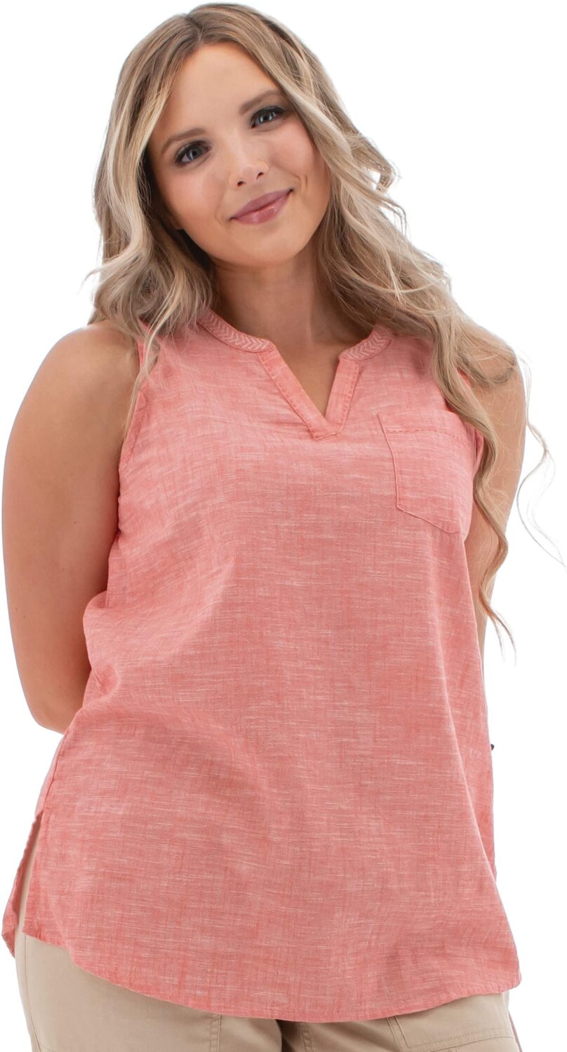 

Майка Devonne Tank Top Aventura Clothing, цвет Spiced Coral
