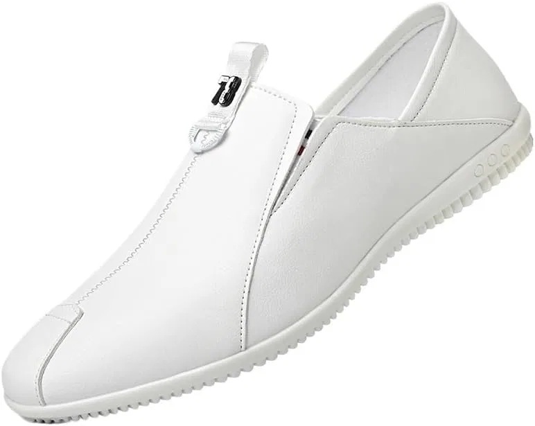 Мокасины мужские повседневные, White DHFIRUFSHLO