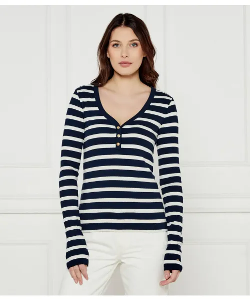 

Блузка Хенли Slim fit Tommy Hilfiger, белый