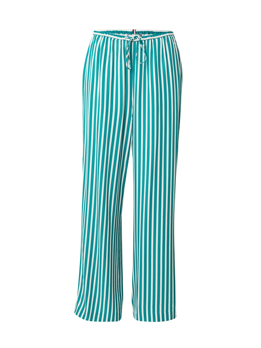 

Тканевые брюки TOMMY HILFIGER Wide leg Pants, зеленый