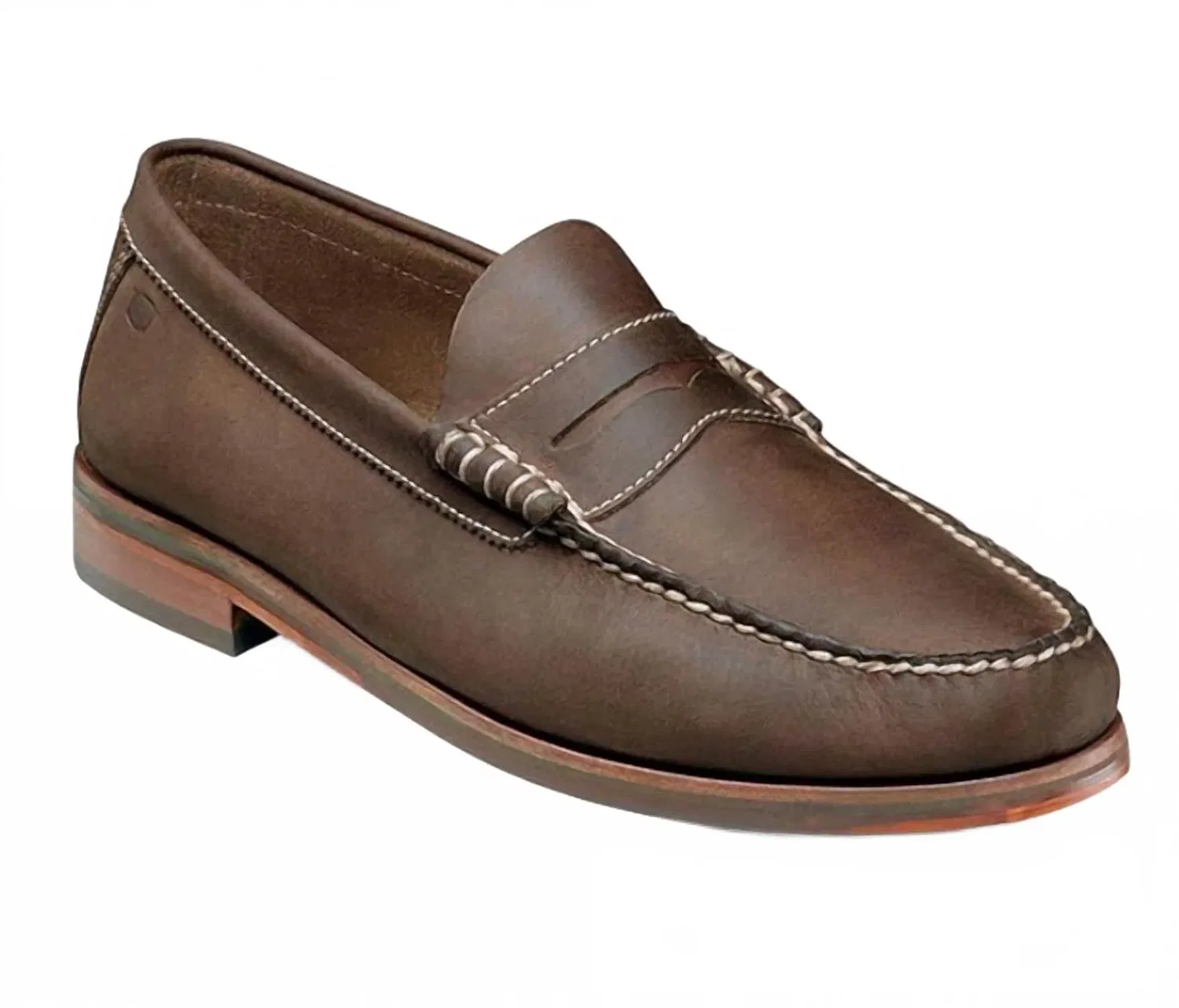 Florsheim Мужские лоферы Heads Up Penny Loafer коричневого цвета — фото 3