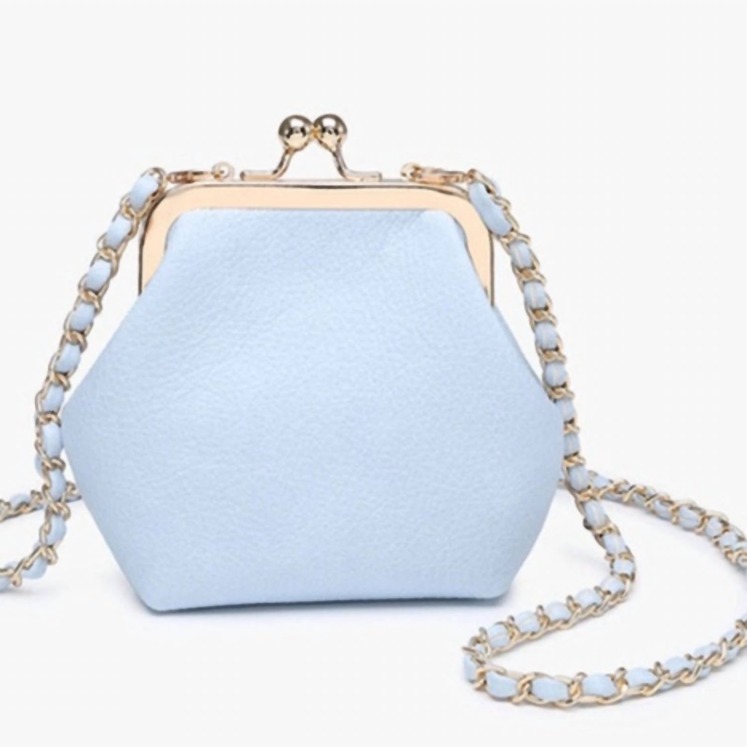

Женский клатч-кошелек Cleo Coin Pouch Crossbody в нежно-голубом цвете Jen & Co., Синий, Женский клатч-кошелек Cleo Coin Pouch Crossbody в нежно-голубом цвете Jen & Co.