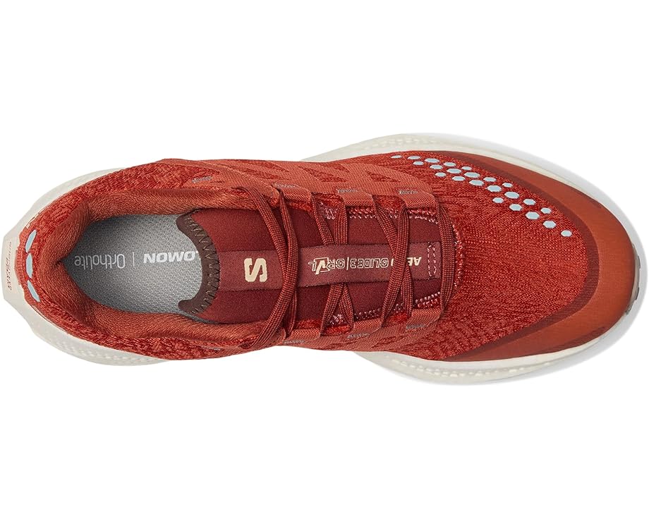 Кроссовки Salomon Aero Glide 3 Grvl, цвет Burnt Ochre/Vanilla Ice/Etherea — фото 2