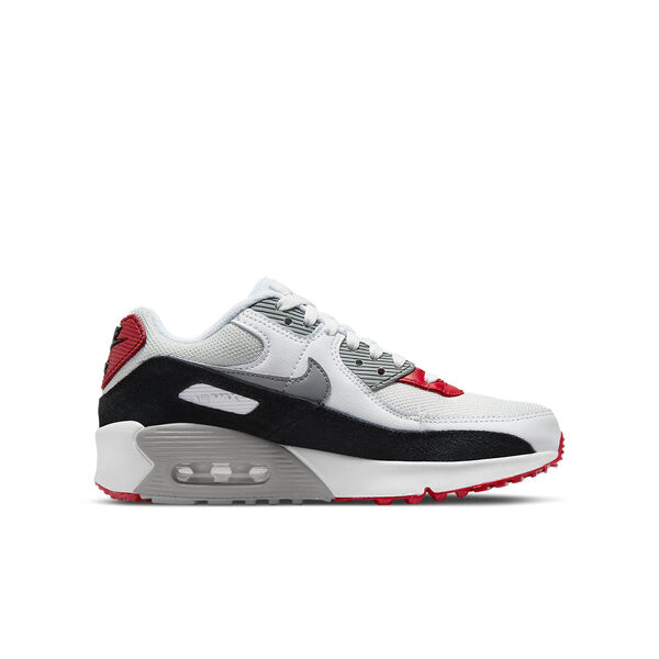 Кроссовки air max 90 кожа Nike, белый — фото 2