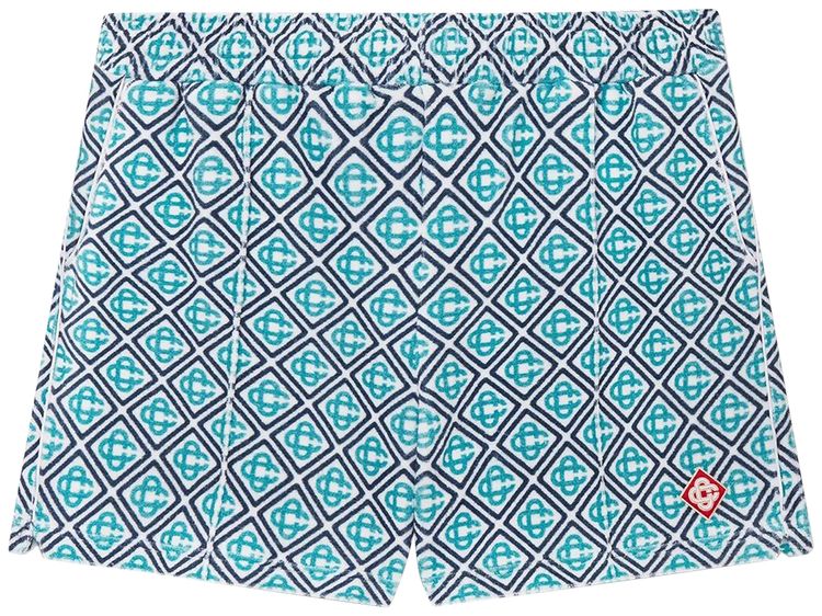

Шорты Casablanca Monogram Towelling Shorts 'Blue', синий