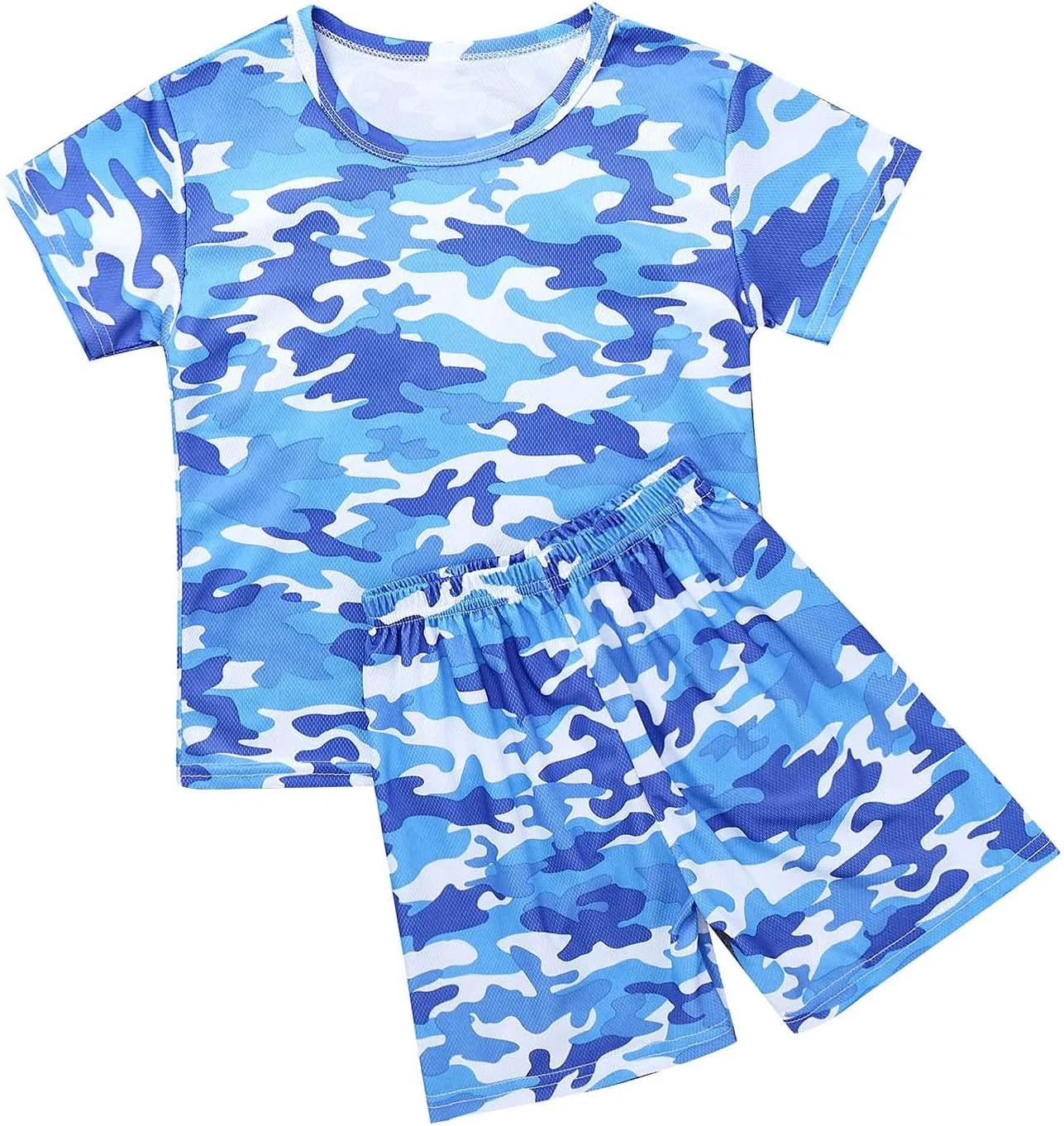 Детский спортивный костюм из футболки и шорт Kaerm, Sky Blue