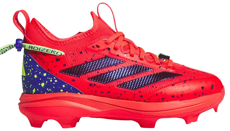 

Кроссовки Adidas Adizero Impact 2.0 в оттенках «Lucid Red/Lucid Blue/Lucid Lemon»