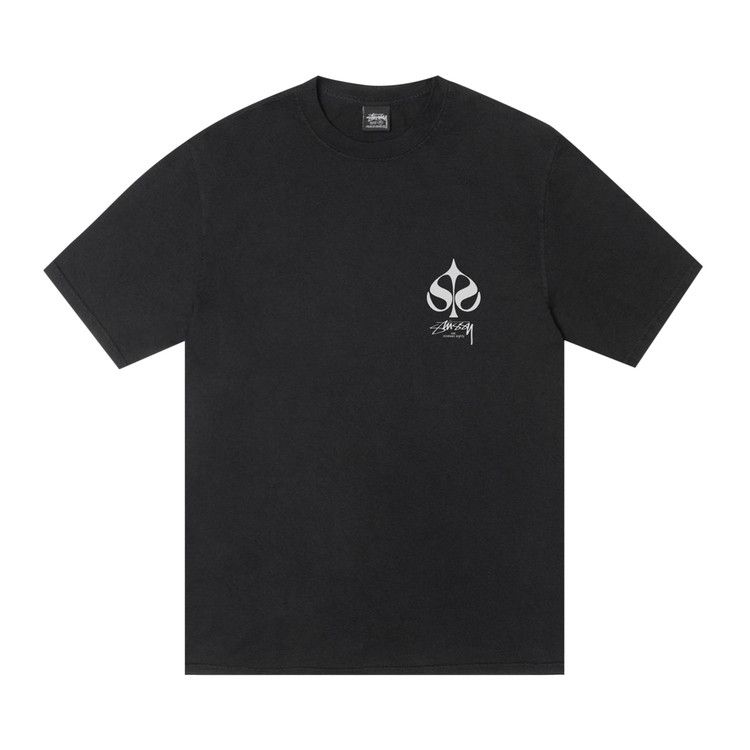 

Футболка Stussy Spade Tee Pigment Dyed, Black