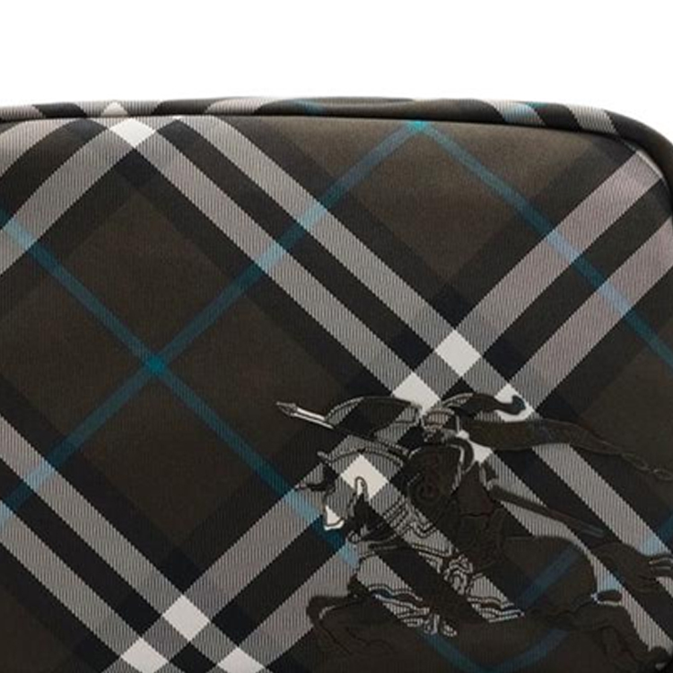 Burberry Полиэстеровая сумка через плечо, кроссбоди мужская Gray Brown — фото 4