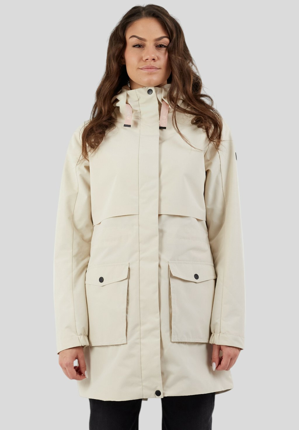 

Парка ZHURI - Waterproof jacket Fundango, кремовый