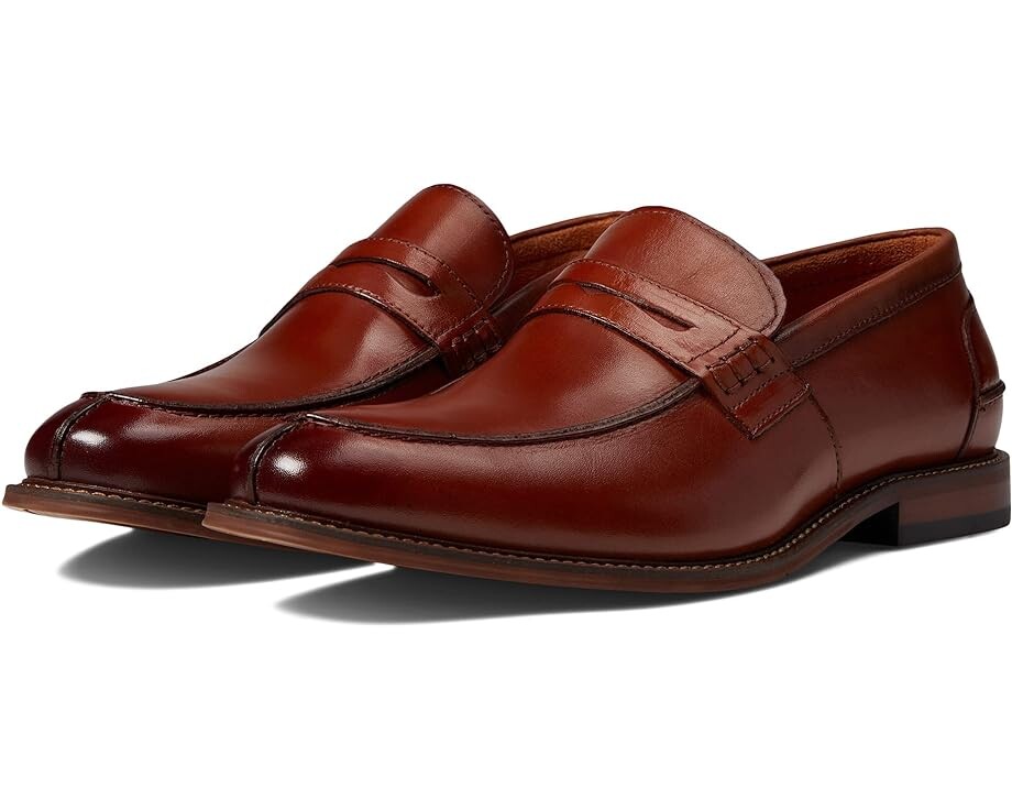 

Лоферы Stacy Adams Marlowe Penny Slip-On Loafer, цвет Cognac Leather