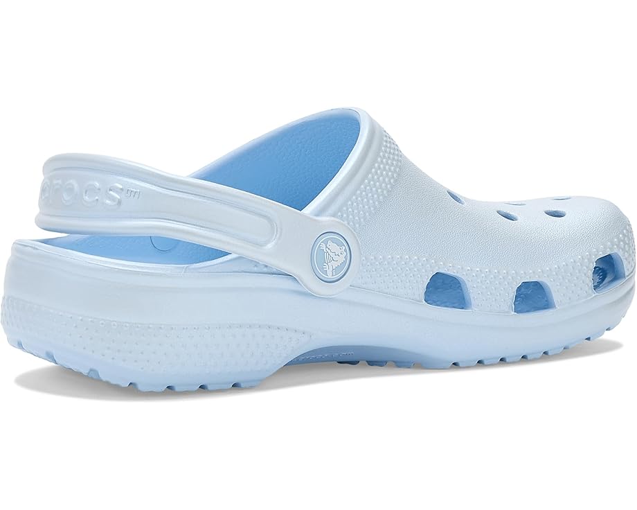 Детские клоги Crocs Classic Pearl Shine (Little Kid/Big Kid) Crocs Kids, Quartz — фото 3