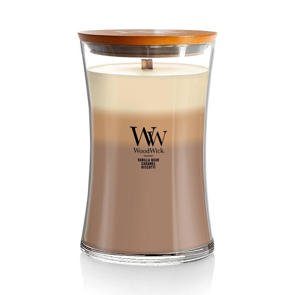 

WoodWick Café Sweets Trilogy Большая свеча «Песочные часы», мультиколор