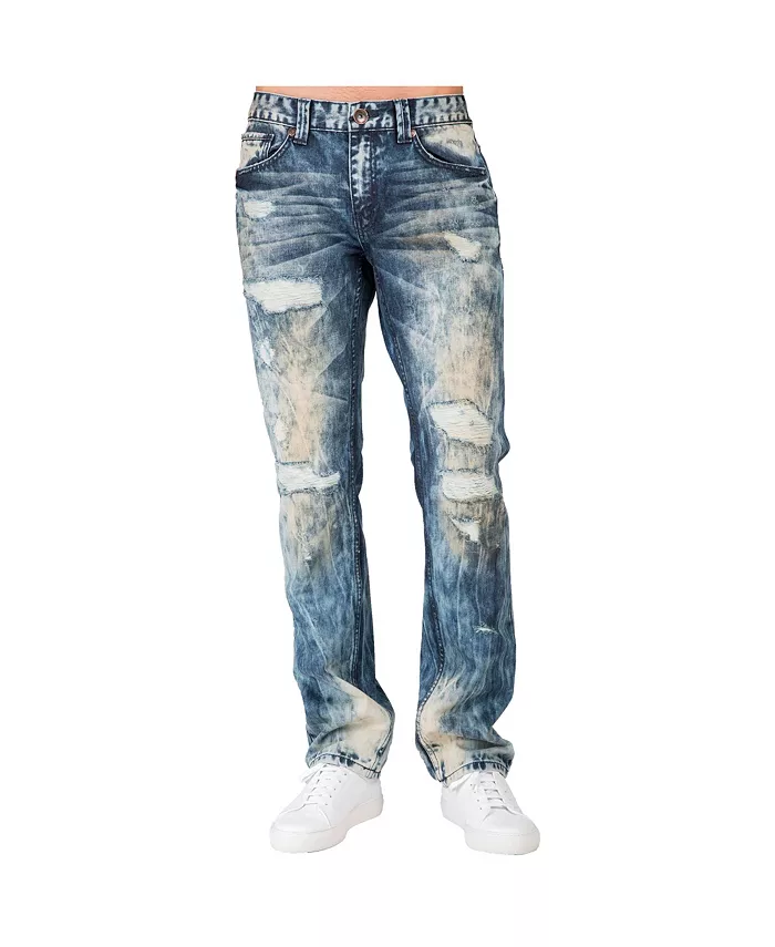 

Мужские джинсы Artisan Crafted Vintage Wash Slim Straight Premium Level 7, синий