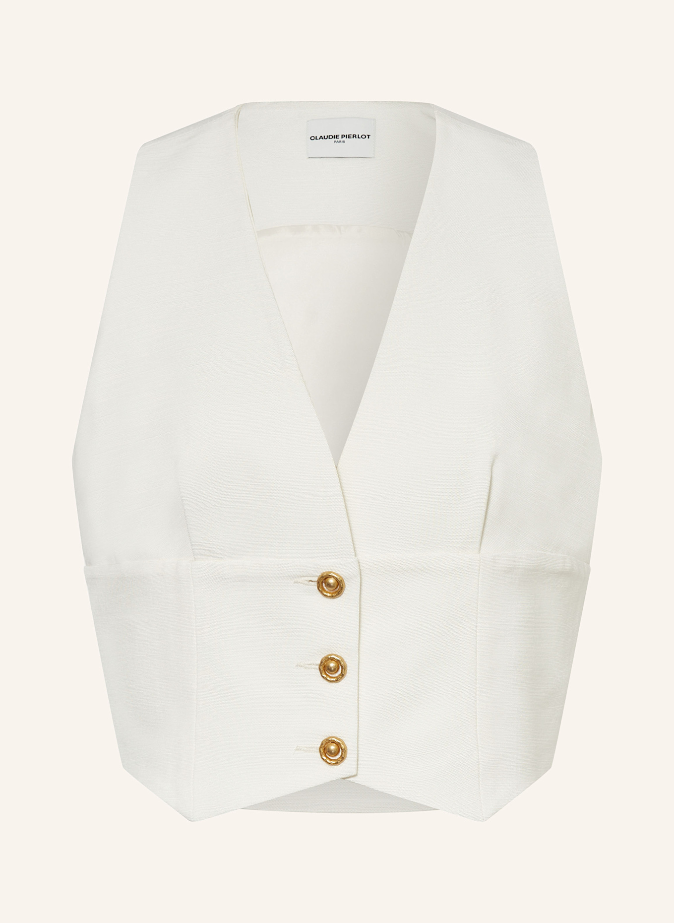 

Блейзер жилет Claudie Pierlot, экрю