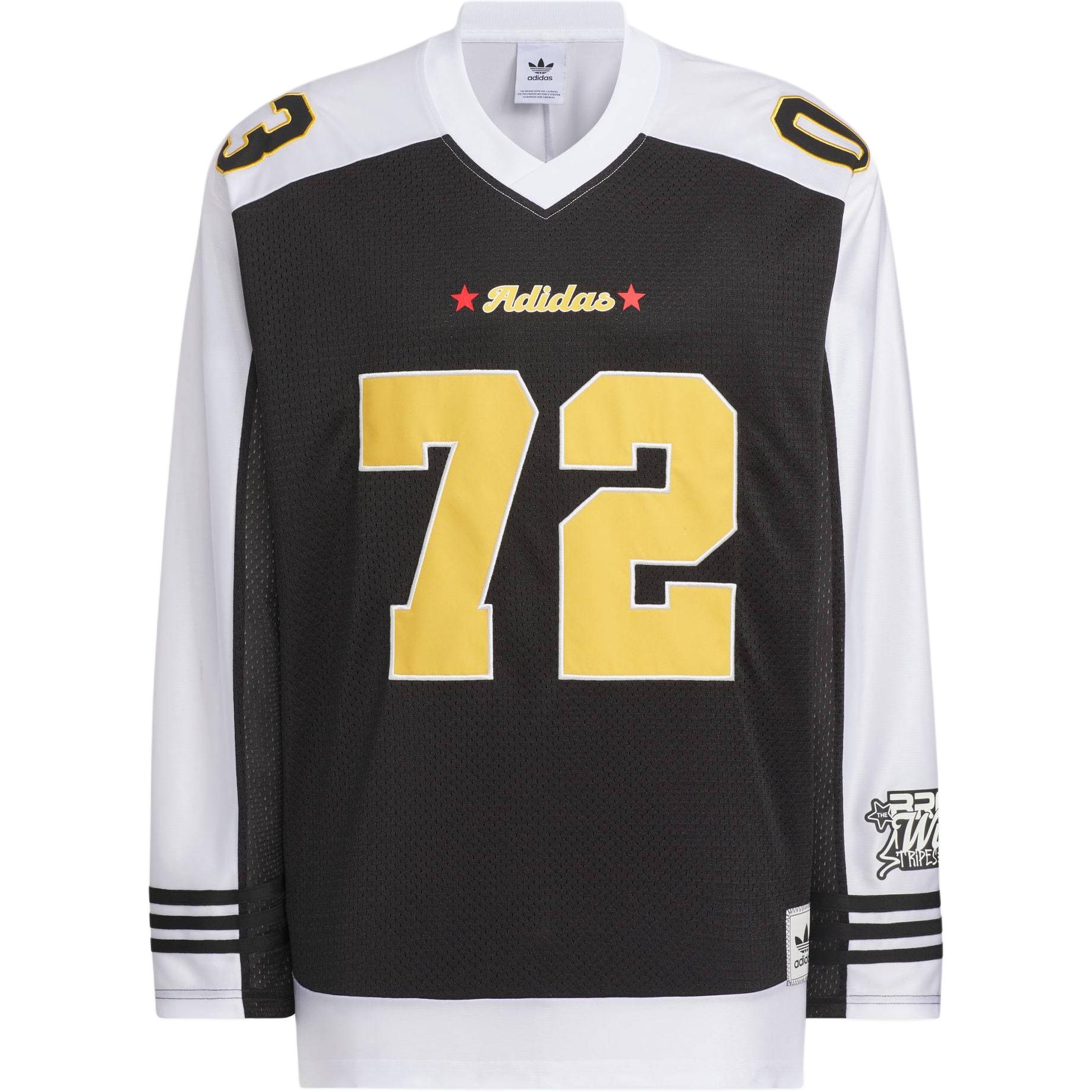 Adidas Originals Футболка RETRO B BALL BBRTR LS Unisex Black/White — фото 3