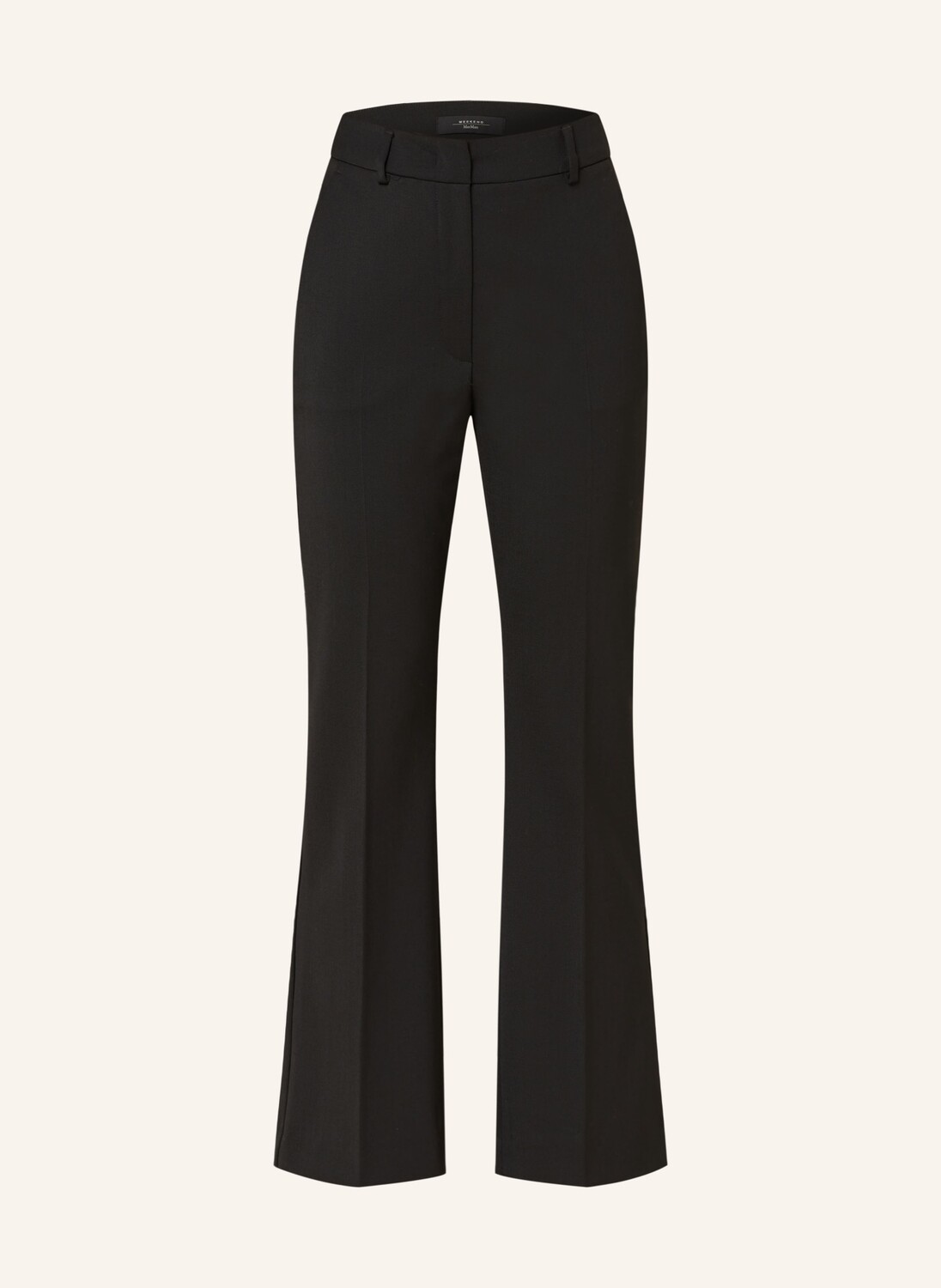 

Брюки эстаси WEEKEND Max Mara, черный