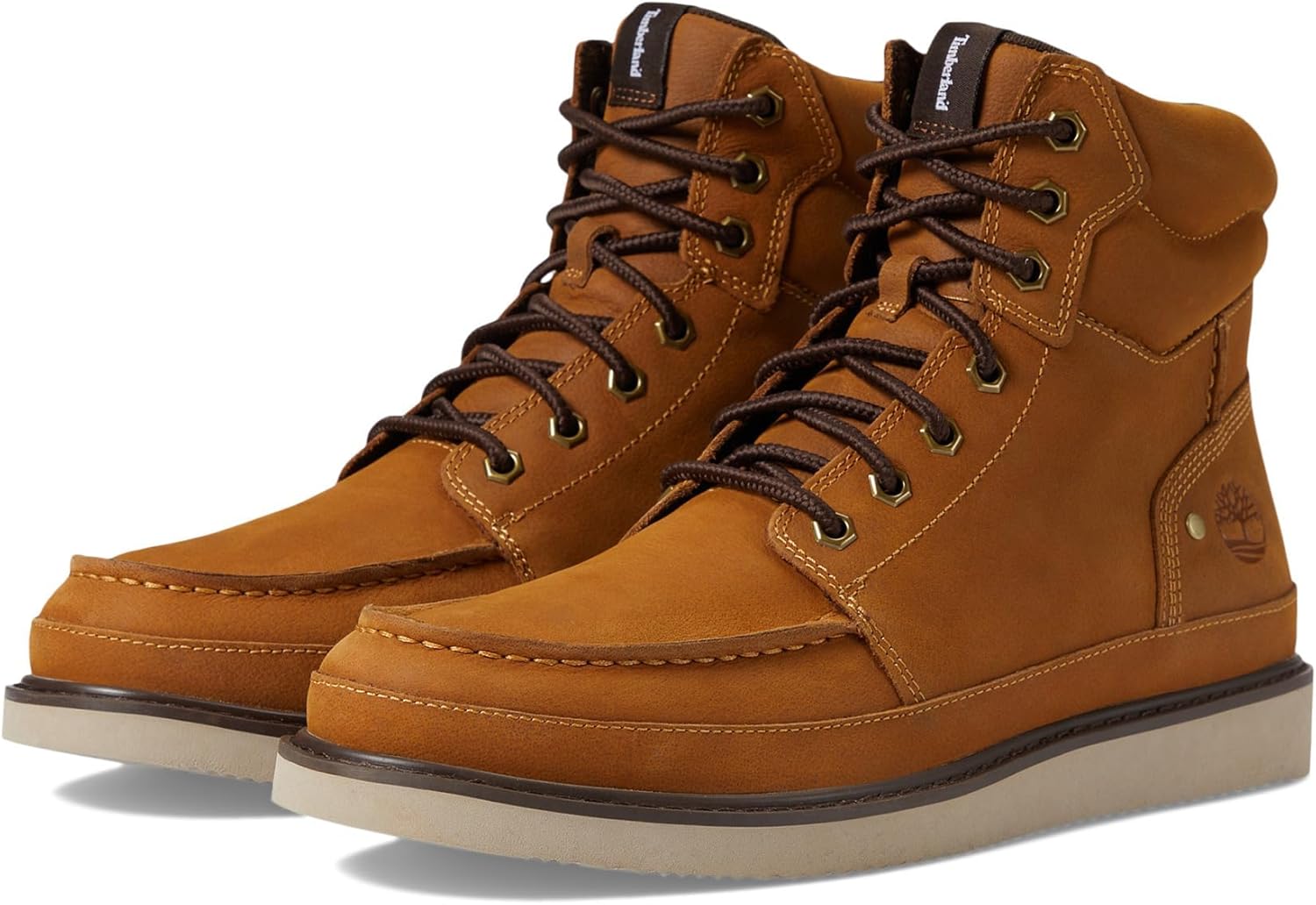 

Timberland мужские ботинки Newmarket Mid на шнуровке, Wheat Nubuck