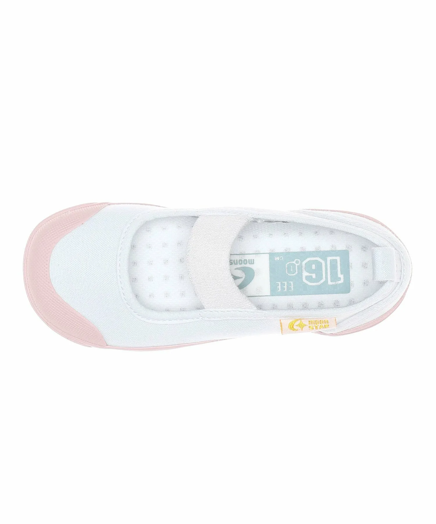 Домашние кроссовки MoonStar CR ST11 3E персикового цвета с широким подъемом, розовые. Carrot, Peach — фото 3