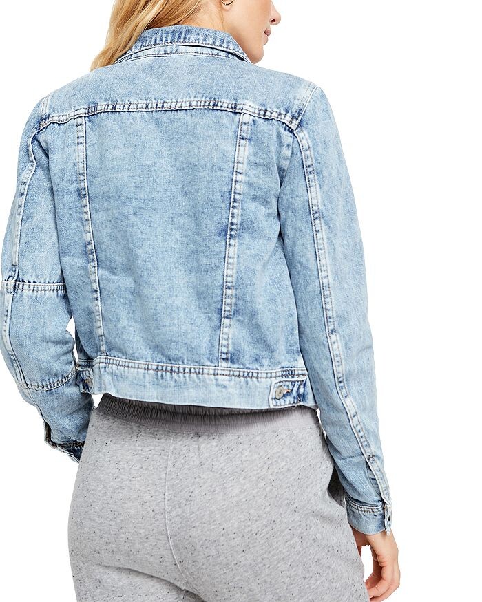

Джинсовая куртка Free People Rumors, синий