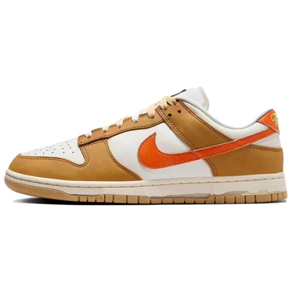 

Кроссовки Nike Dunk Skateboarding Shoes Men Low-top White/Yellow, белый/желтый