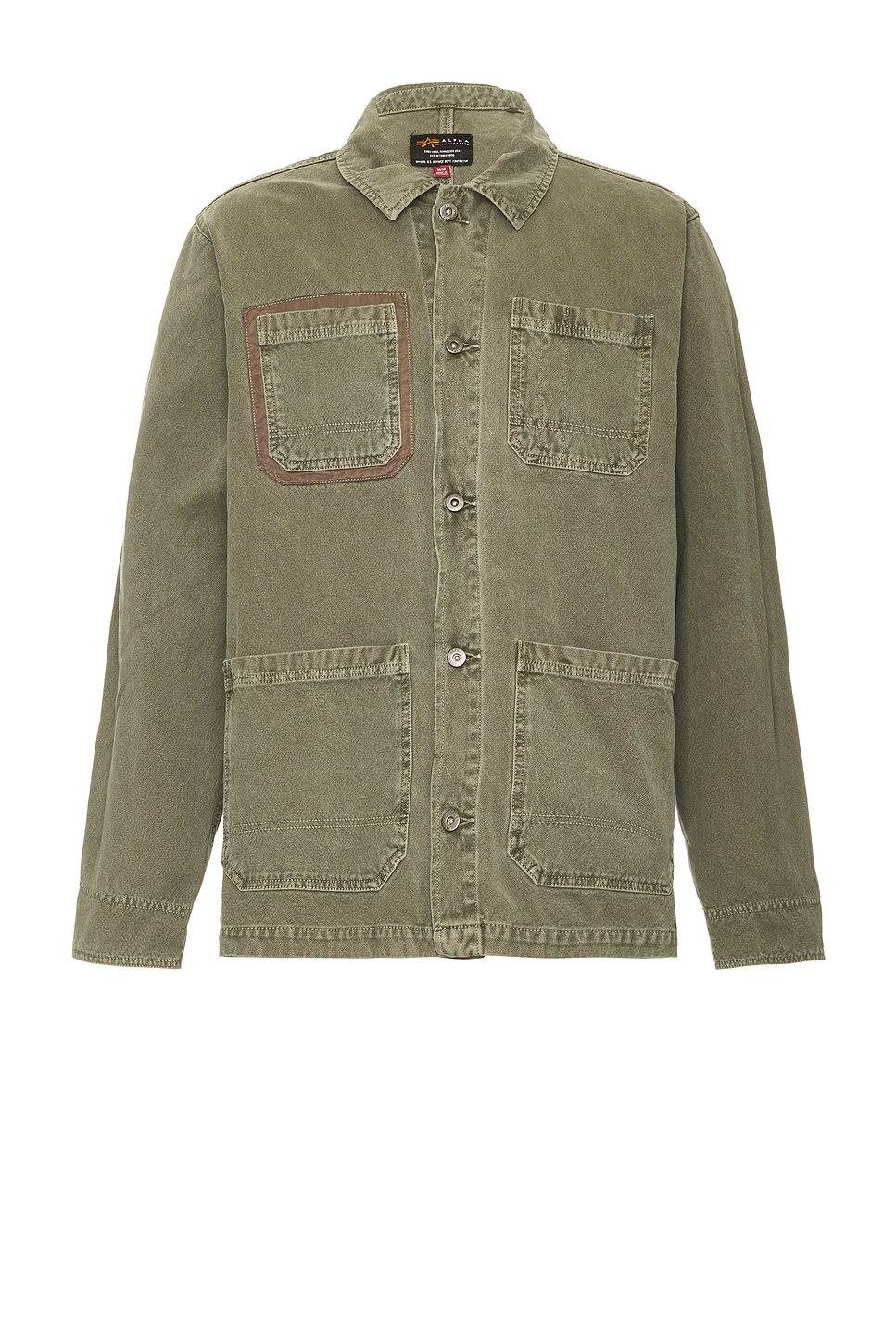 

Ctn рабочее пальто Alpha Industries, green