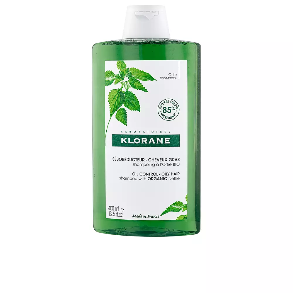 

Шампунь A la ortiga bio champú seborregulador cabello graso Klorane, 400 мл.