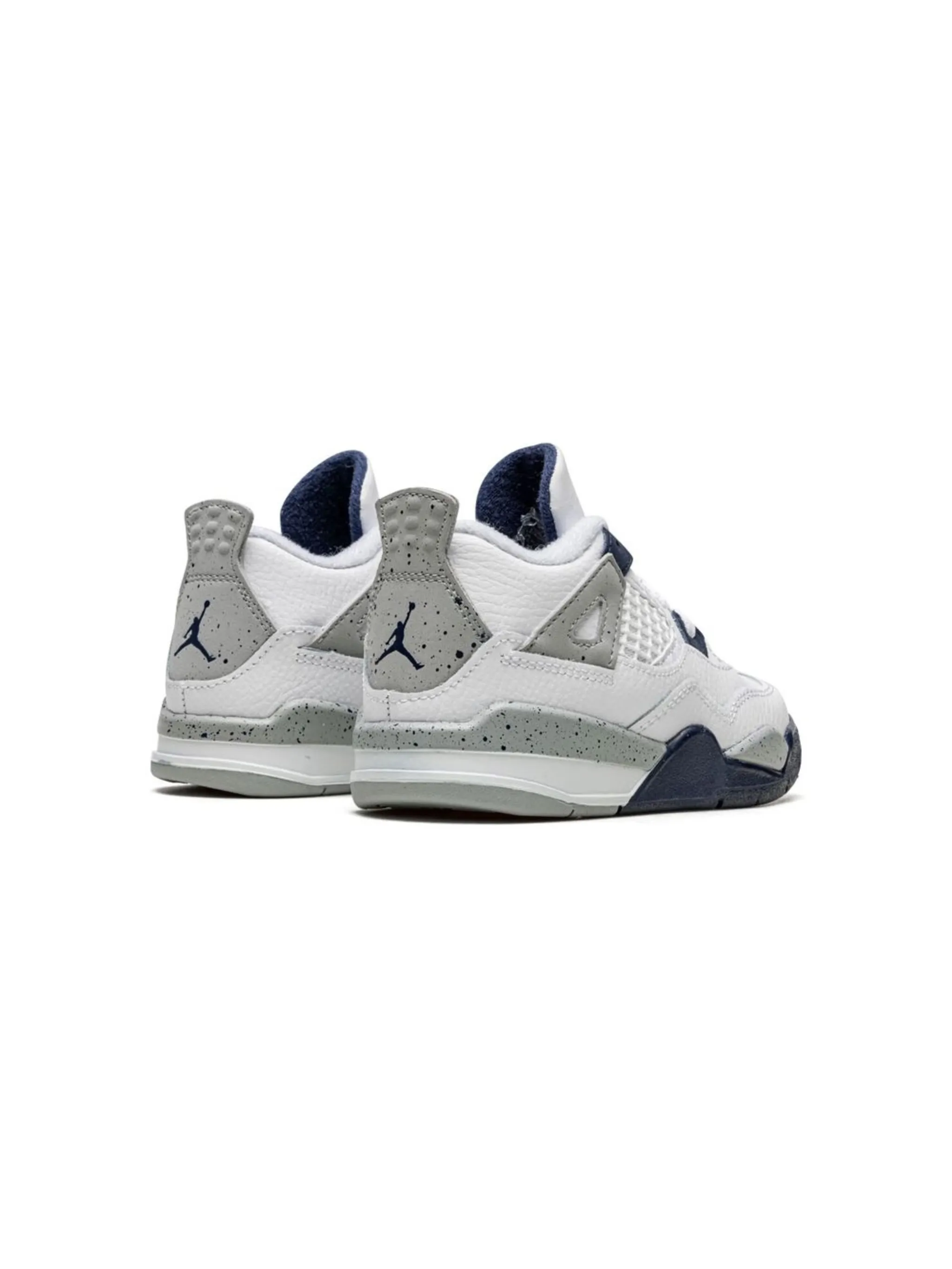 Кроссовки Air Jordan 4 Retro Military Jordan Kids, белый — фото 4