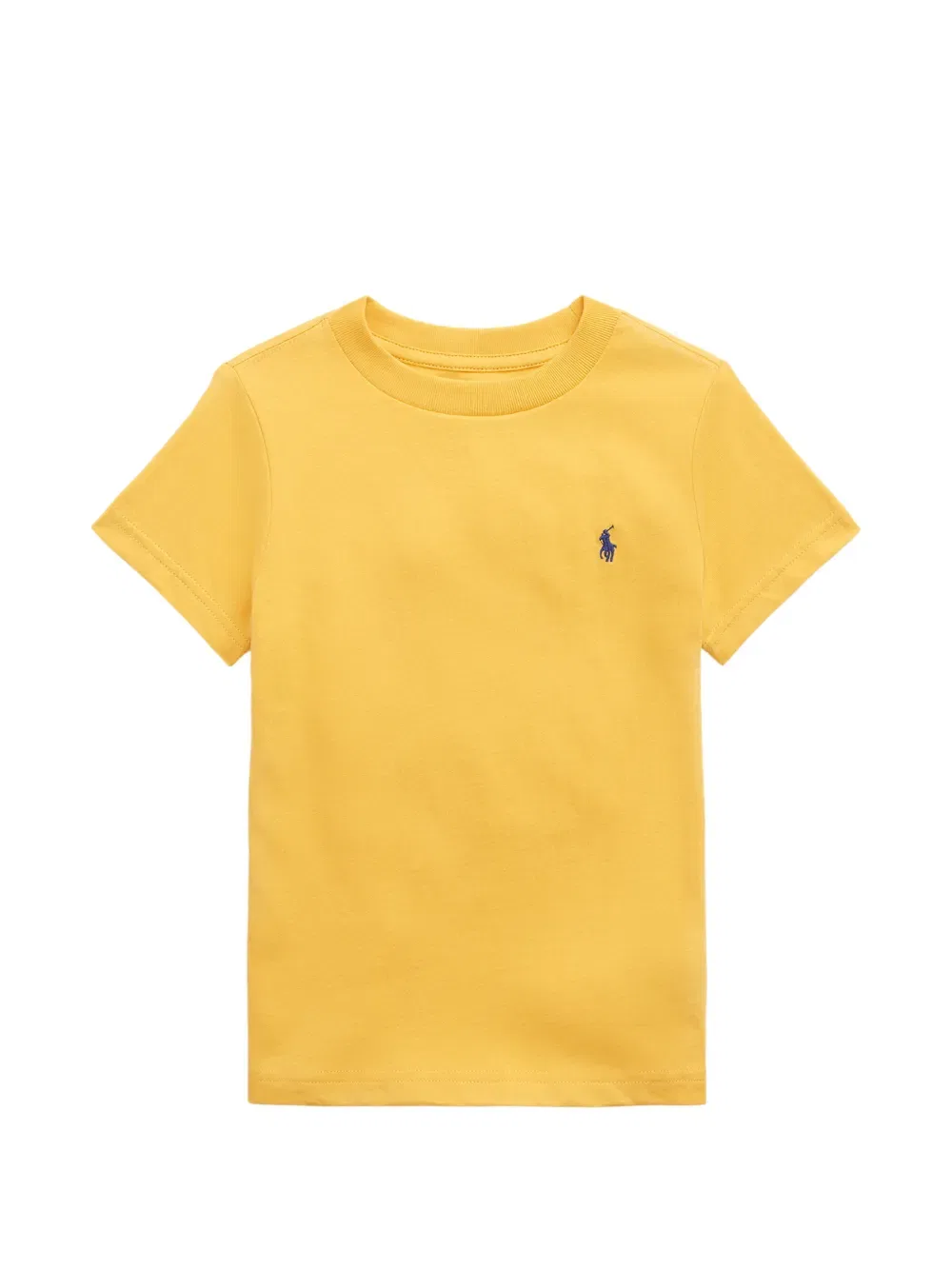 Футболка с логотипом Polo Ralph Lauren Kids, желтый