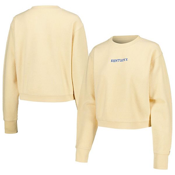 

Женский кроп-свитшот timber kentucky wildcats cream Unbranded