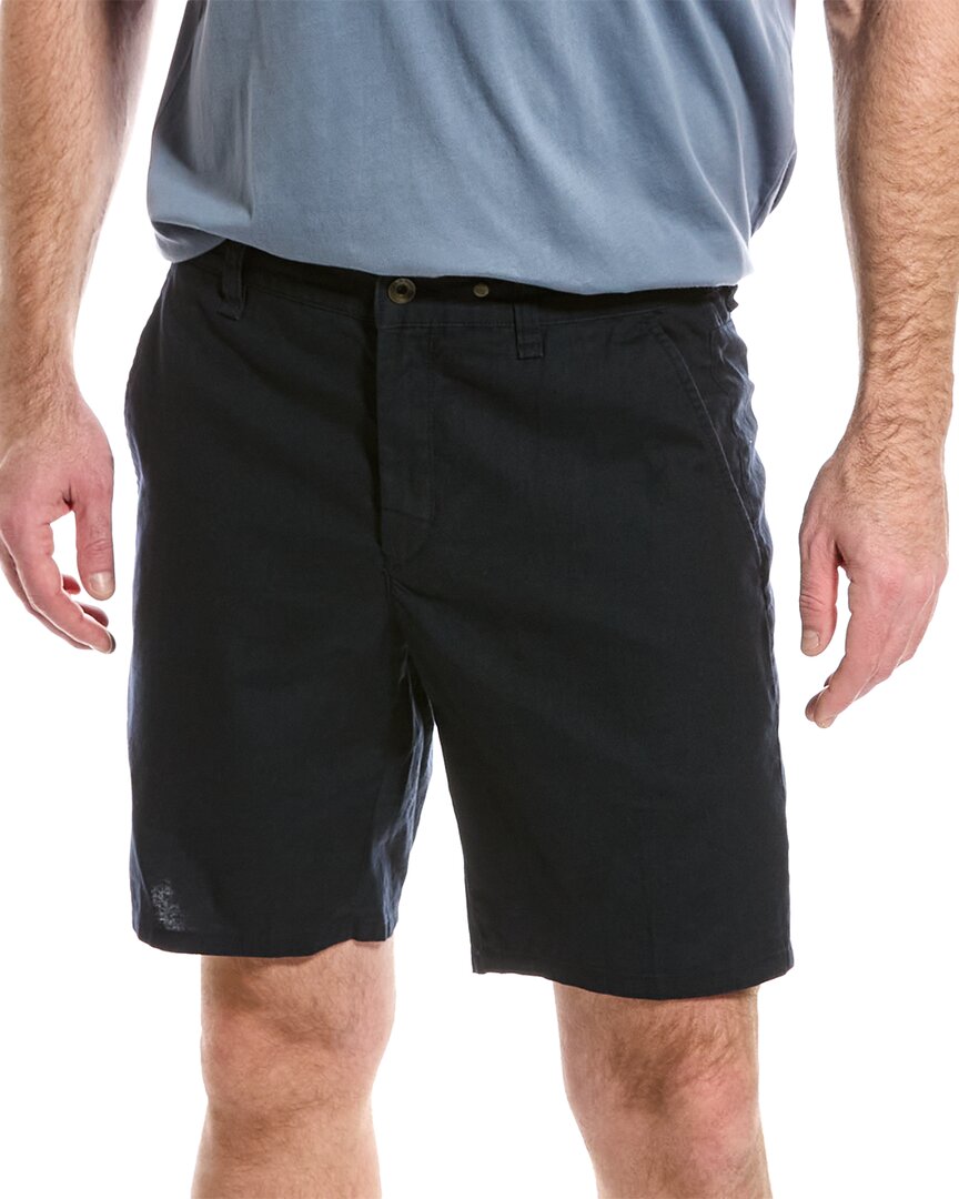 

Короткие шорты из смеси льна и раг-кости Perry rag & bone, цвет multi