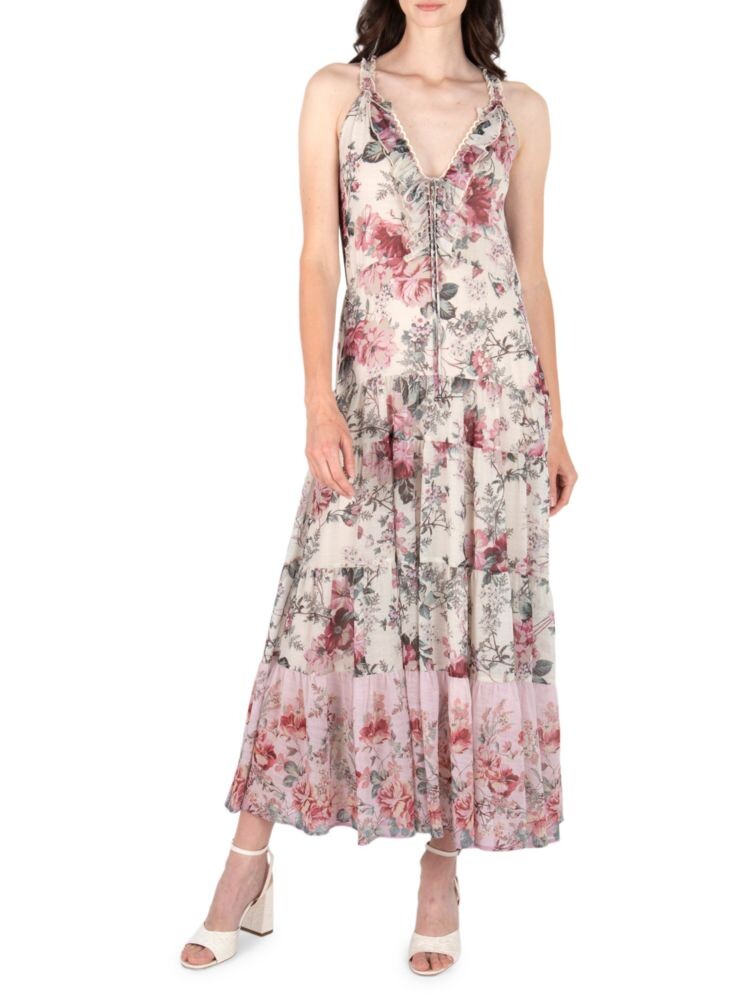 

Платье макси с цветочным принтом Super Natural Emma Secret Mission, цвет Romantic Floral
