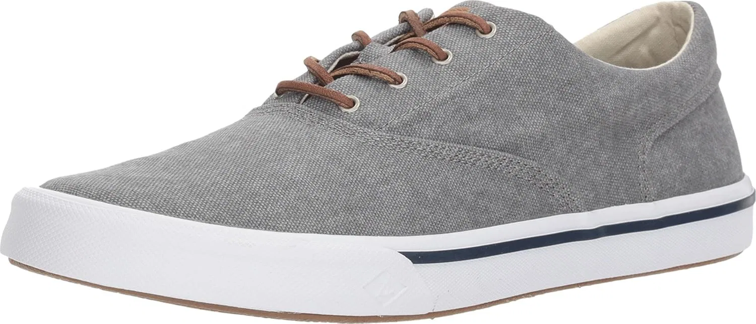 Мужские кроссовки Sperry Striper II CVO Washed Grey, серые