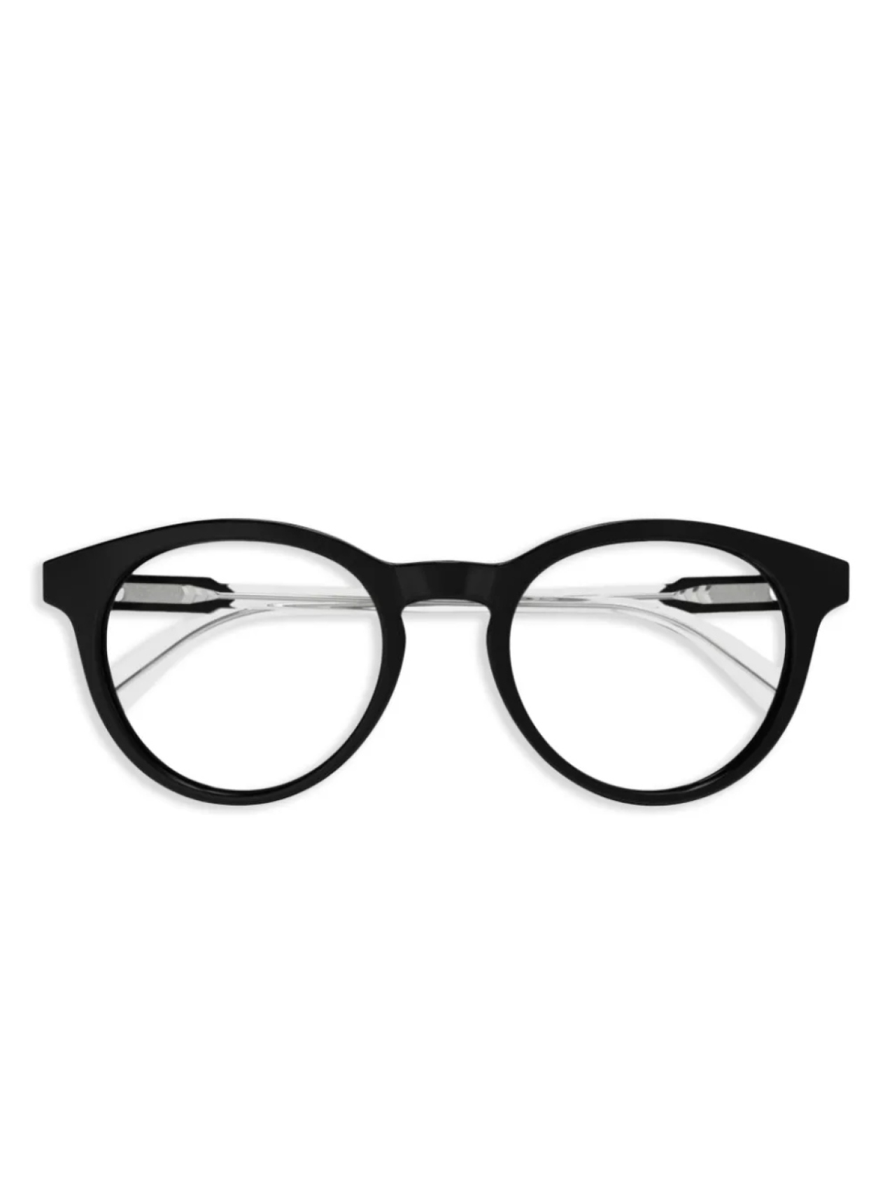 

Очки в круглой оправе Gucci Eyewear, черный