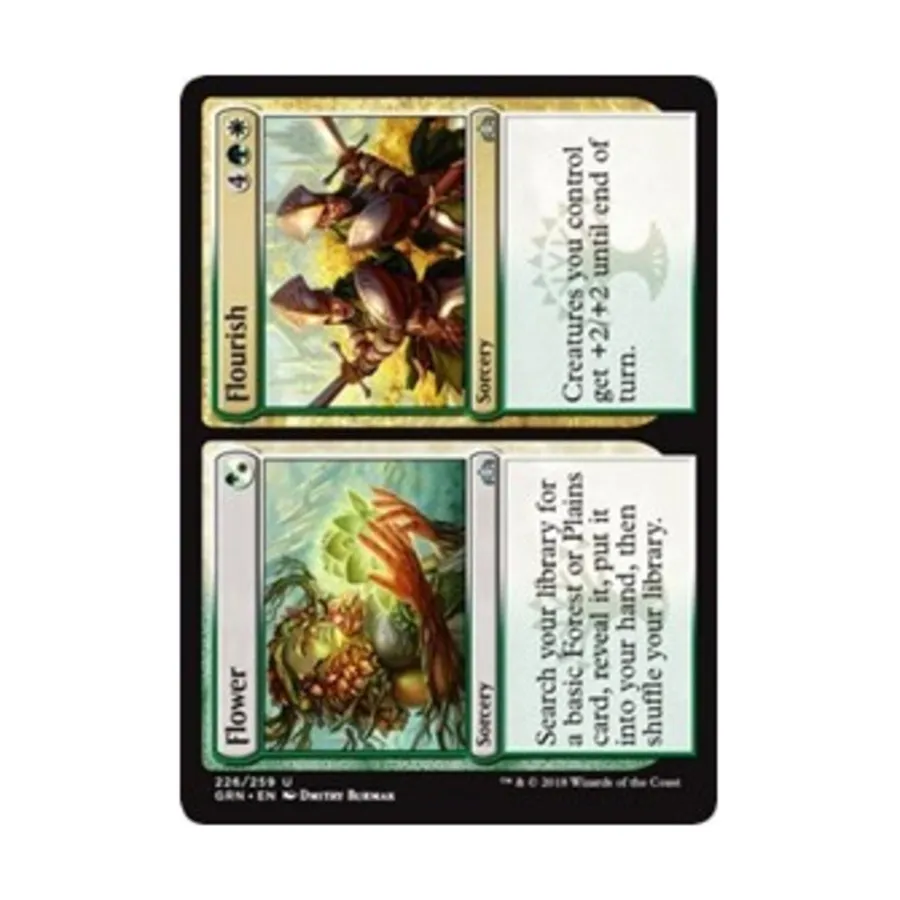 

CCG Цветок // Процветание (U), MTG - Guilds of Ravnica