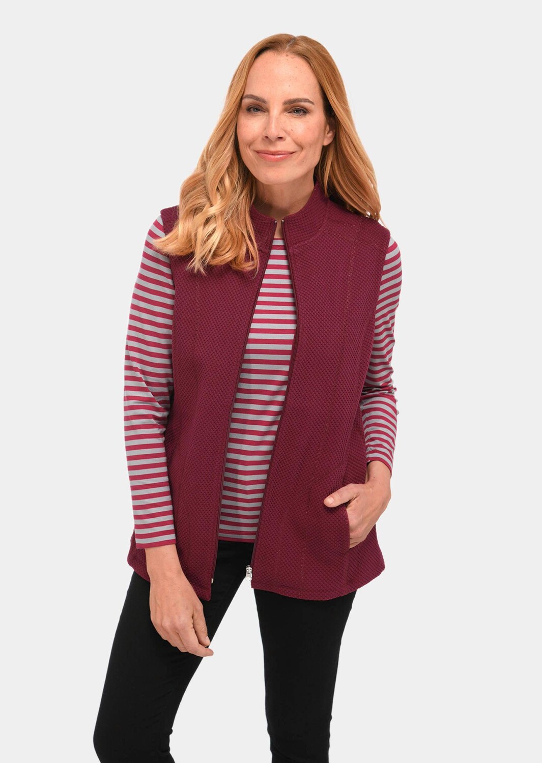 

Утепленный жилет GOLDNER Jersey, цвет winterrot